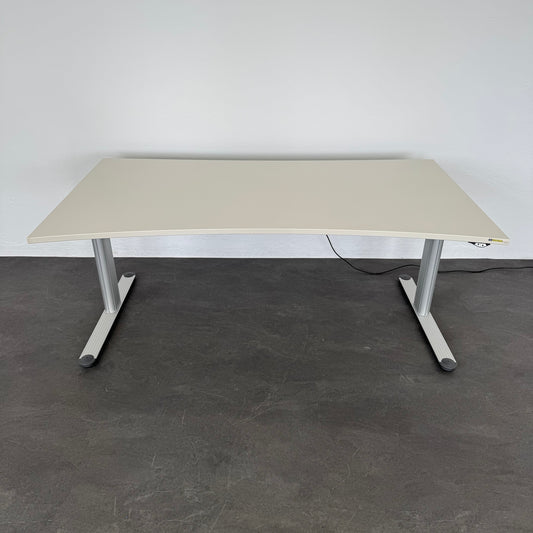 Haworth TC4000 Sitz-Steh-Schreibtisch ganz unten