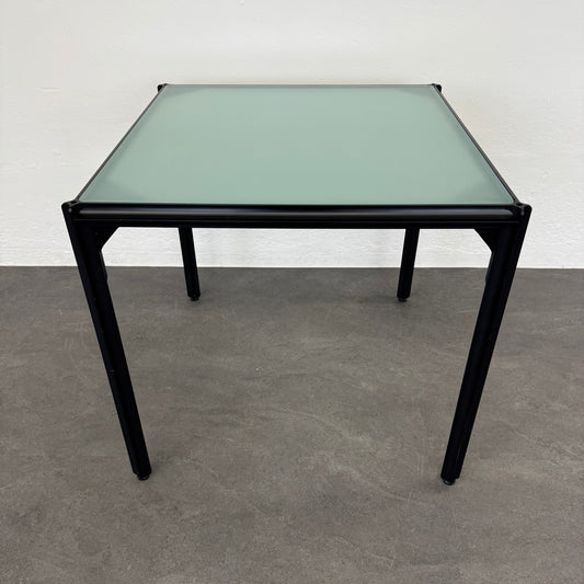 Vintage Design Bauhaus Style Besprechungstisch mit Glasplatte