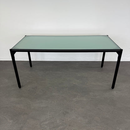 Vintage Design Bauhaus Style Besprechungstisch mit Glasplatte