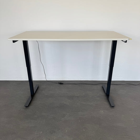 Interoffice Sitz-Steh-Schreibtisch Tischplatte Weiss