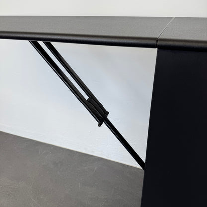 Top Design Exclusiv Mobile Bartheke Detailfoto Klapphalterung