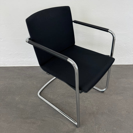 Wilkhahn Neos 183/3 Freischwinger mit Armlehnen