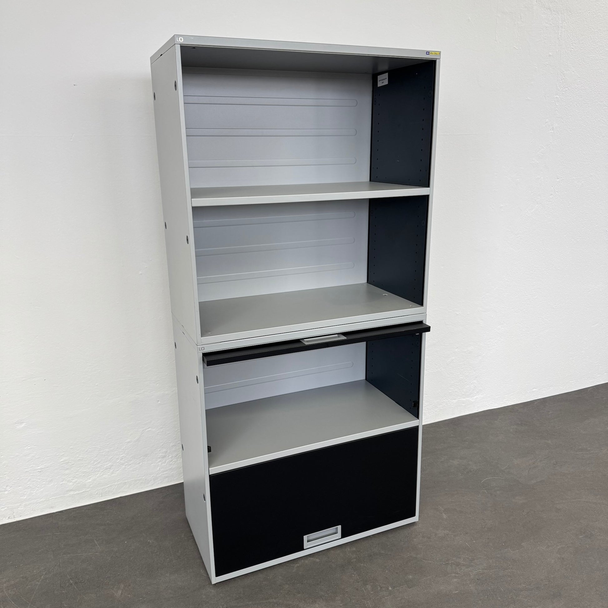 Lista Office Qub Modul-Kombination Klappe mitte offen