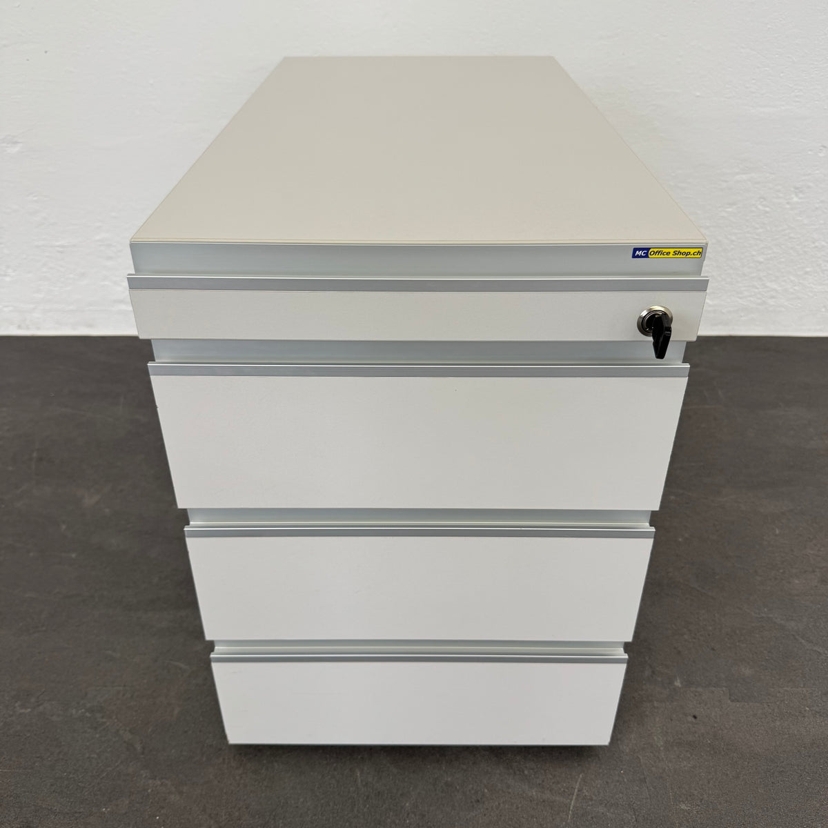 Denz D3 Unterstell-Korpus Spanplatte Weiss