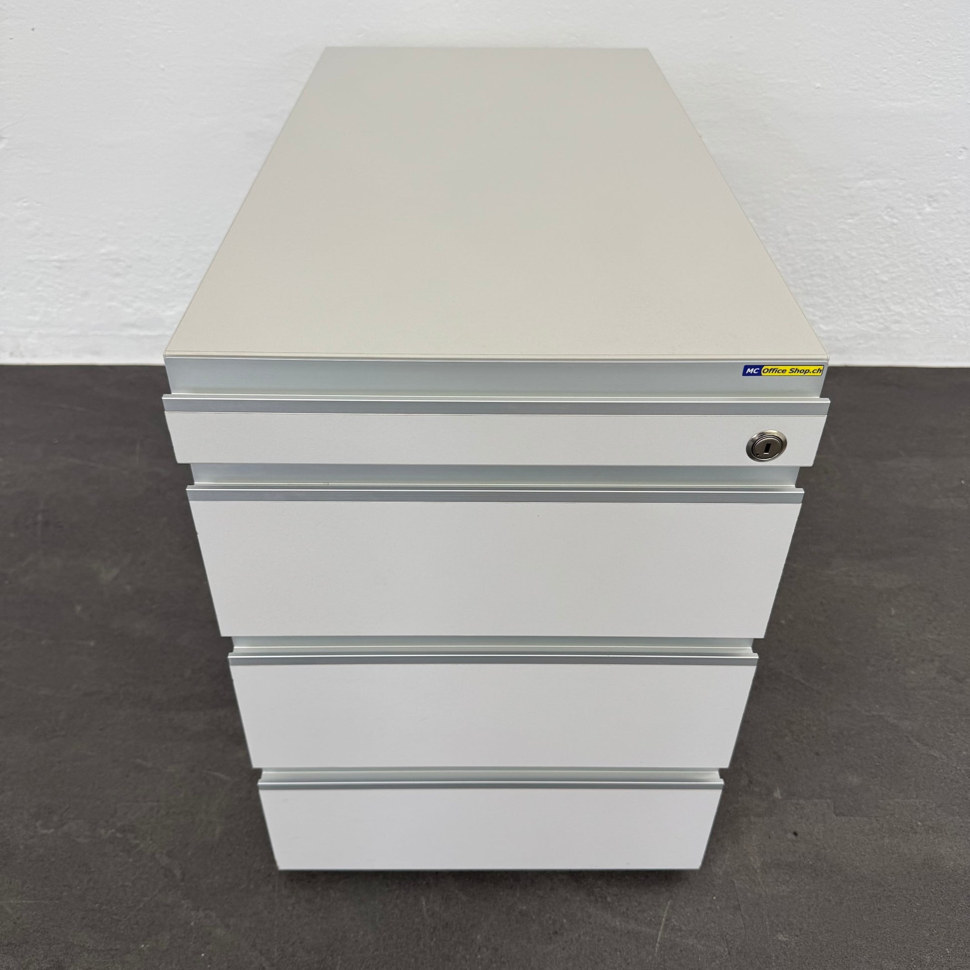 Denz D3 Unterstell-Korpus Spanplatte Weiss