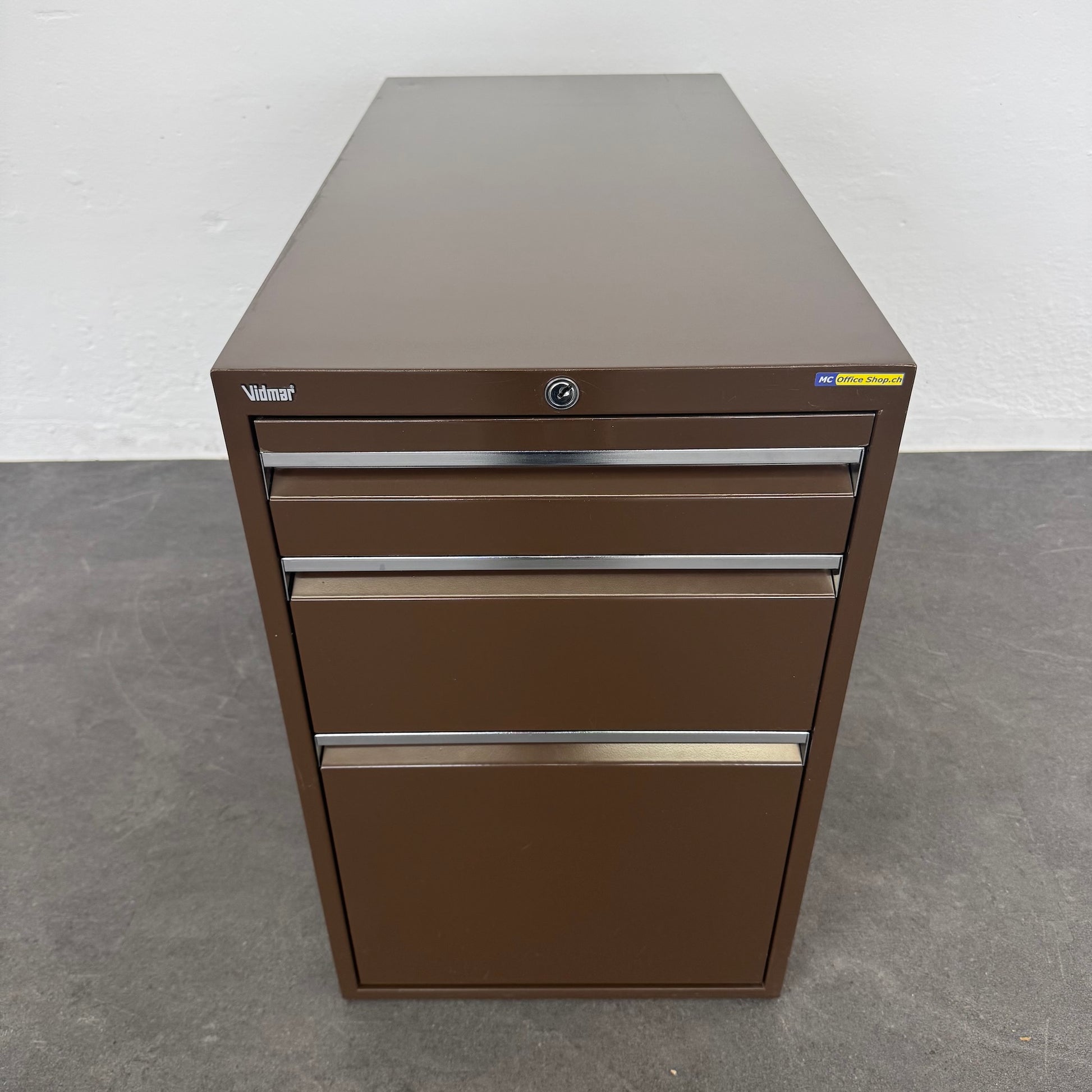 Vidmar Basic Unterstell-Korpus aus Metall, Farbe Braun