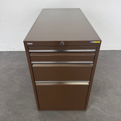 Vidmar Basic Unterstell-Korpus aus Metall, Farbe Braun