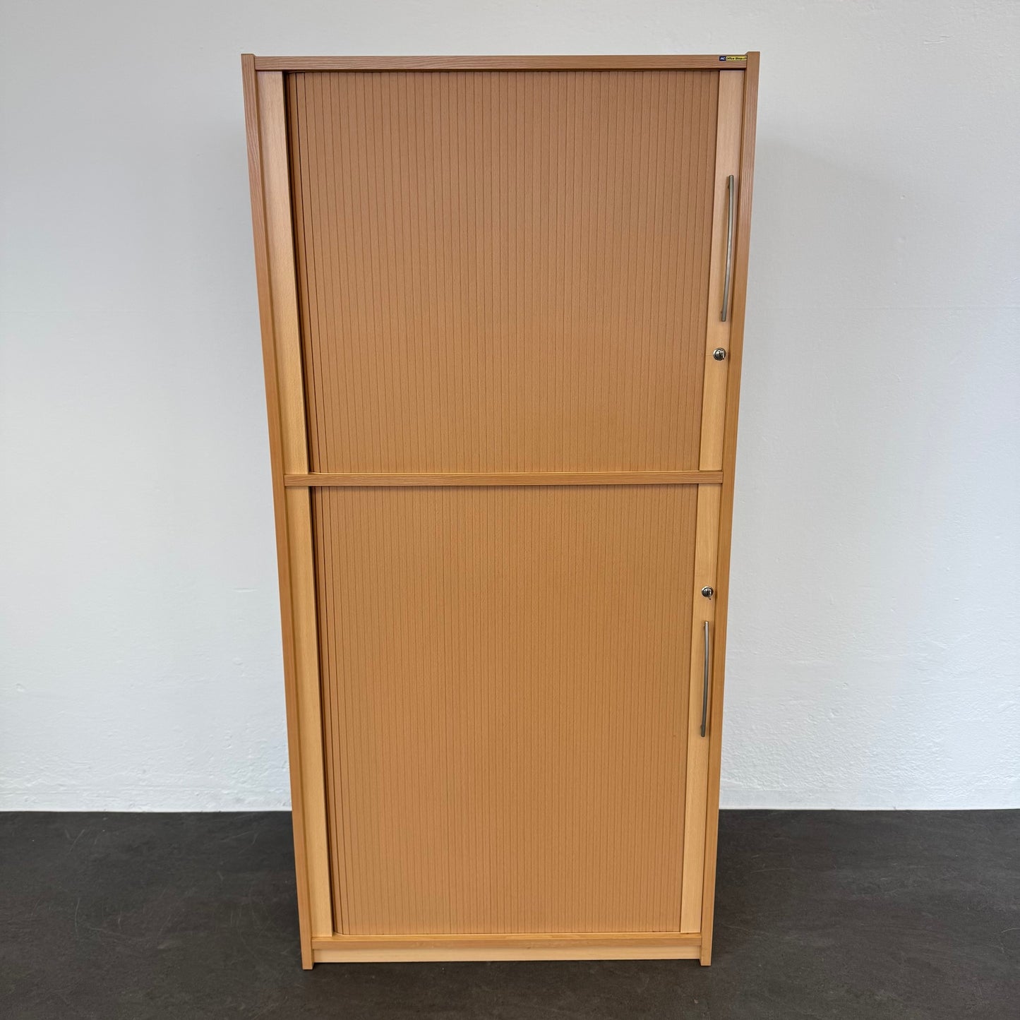 Welle Möbel Basic Lateralschrank aus Spanplatte Buchendekor