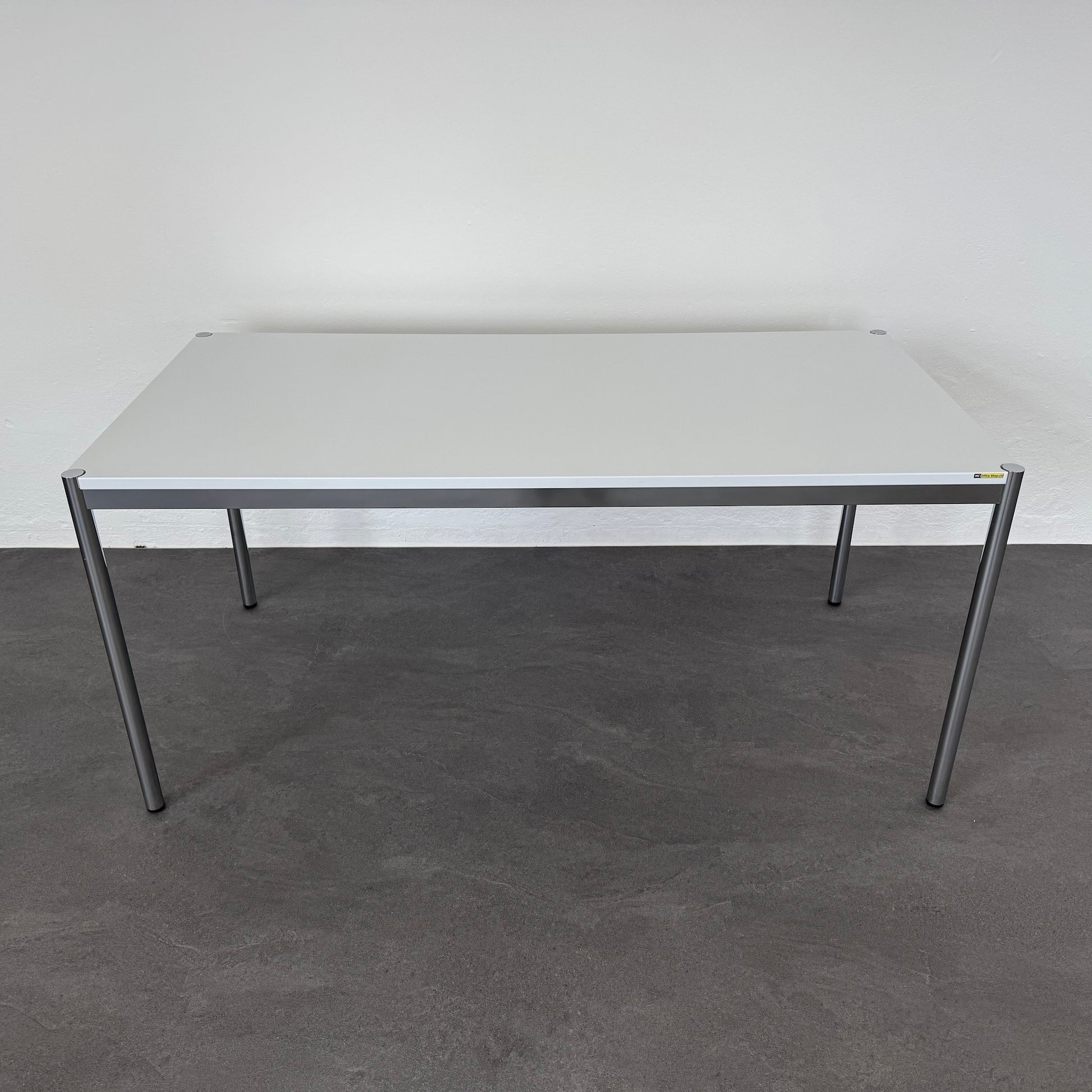 Ergodata Multi Desk Rondo Sitzungstisch MDF Weiss