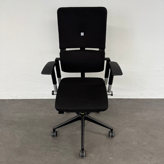 Steelcase Please Bürodrehstuhl mit Stoffbezug Schwarz