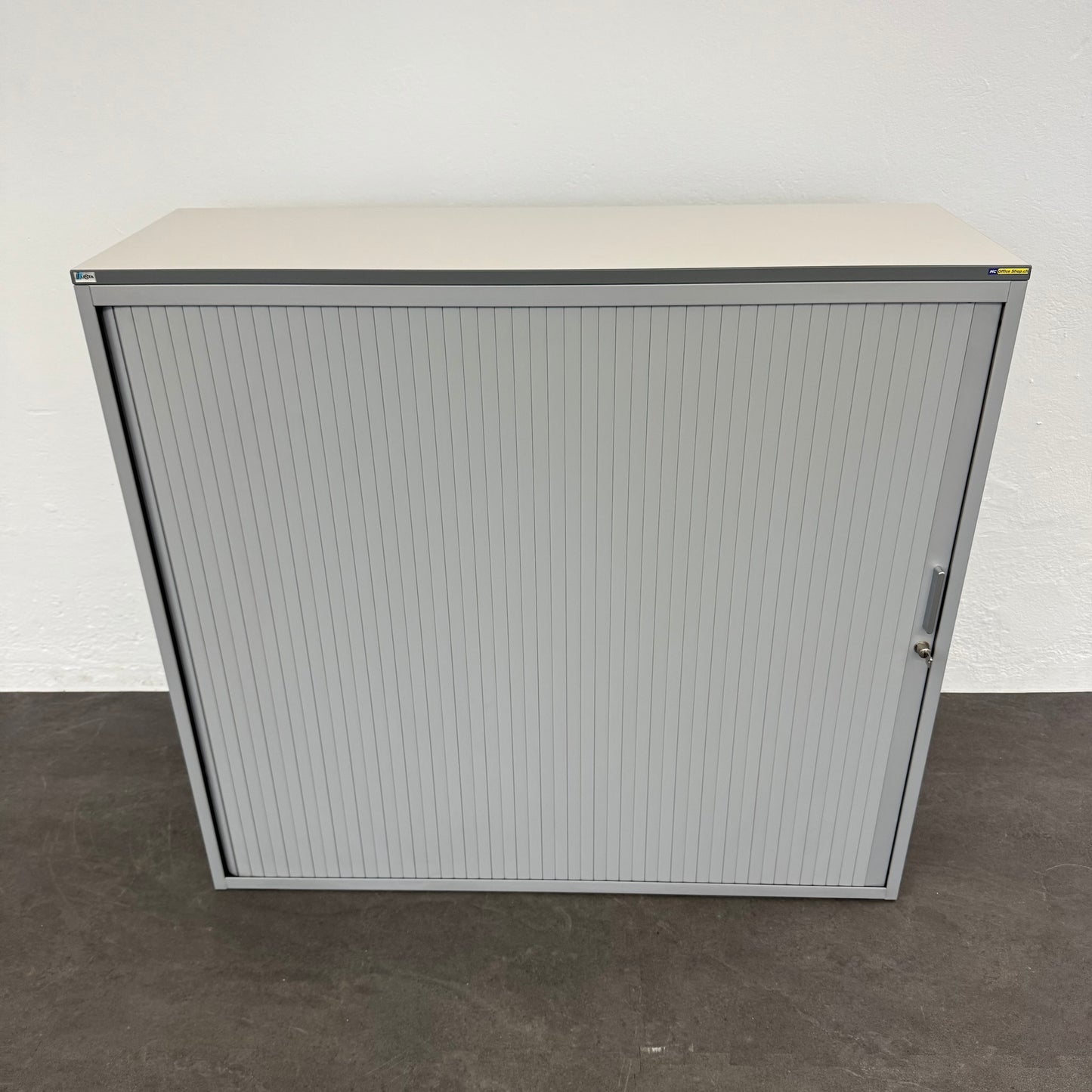 Lista Office LO Storage Lateralschrank Metall Silbergrau