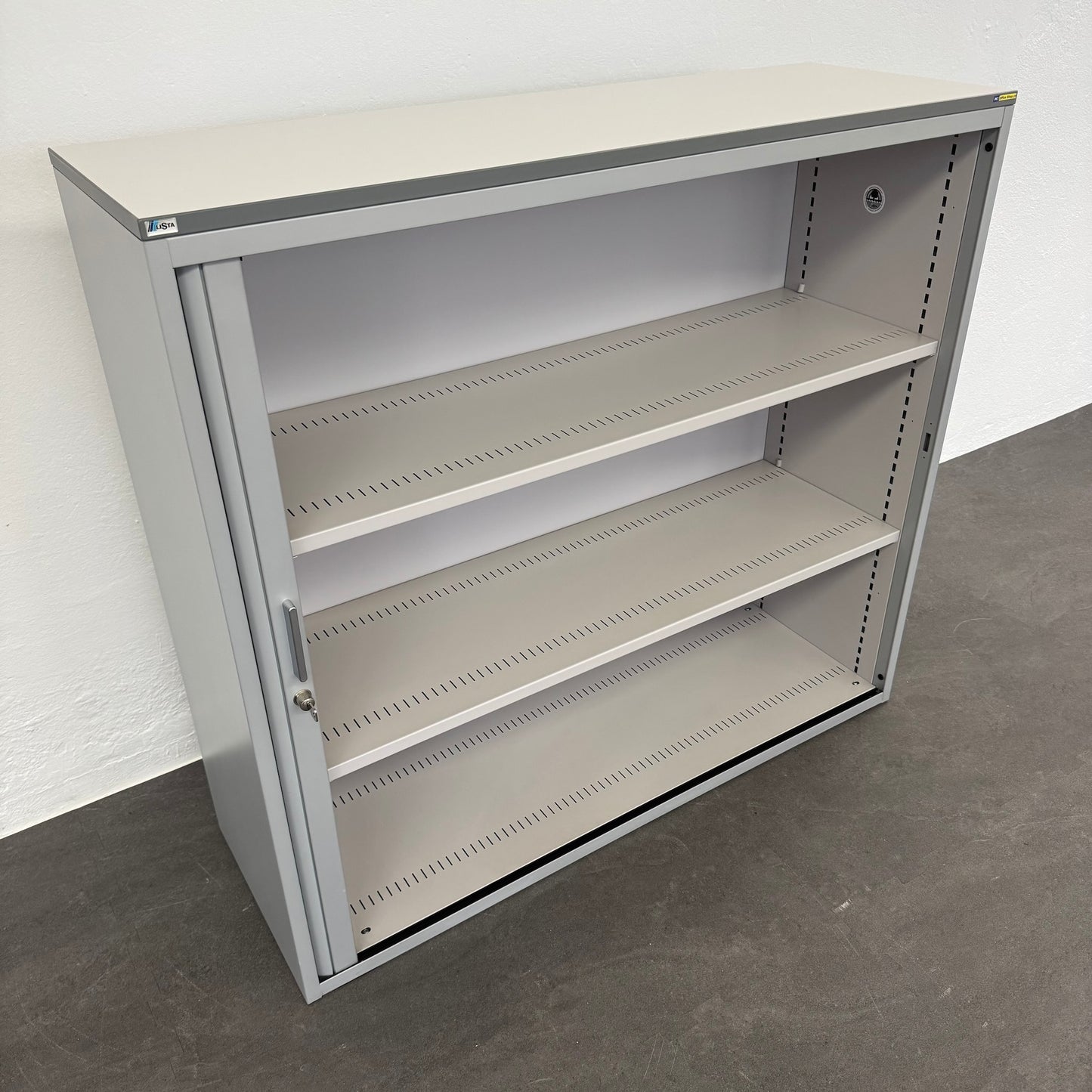 Lista Office LO Storage Lateralschrank mit 2 Fachböden