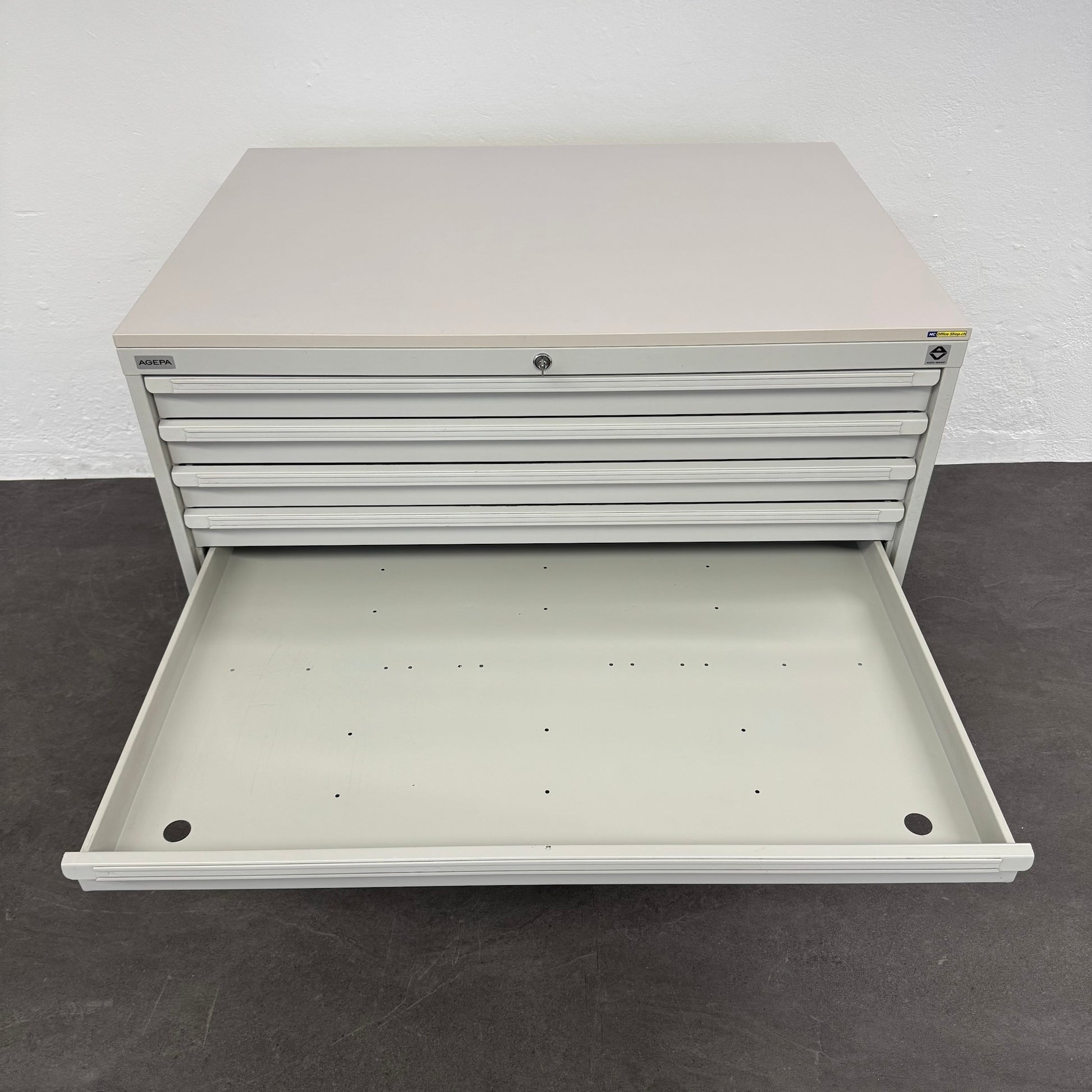 Agepa Variant Planschrank mit Schubladen für DIN A1