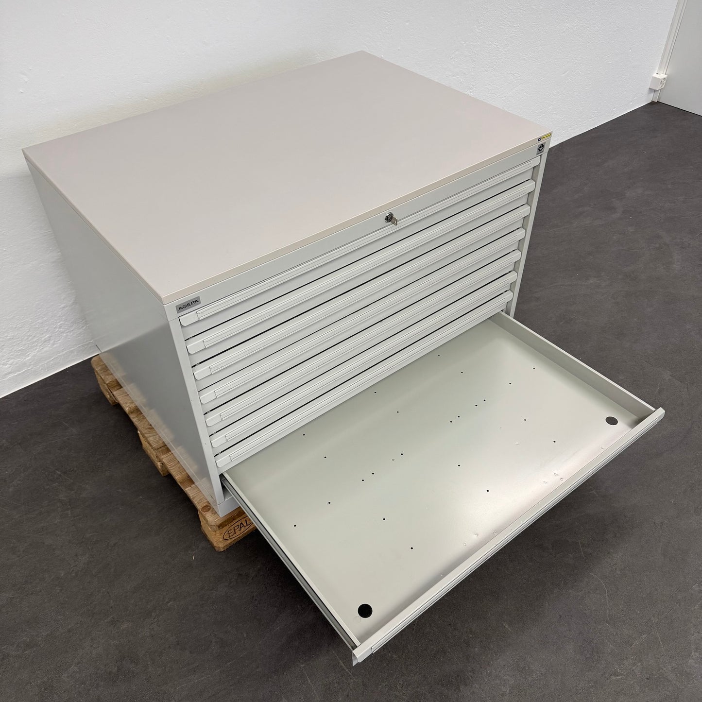 Agepa Variant Planschrank mit 8 Schubladen