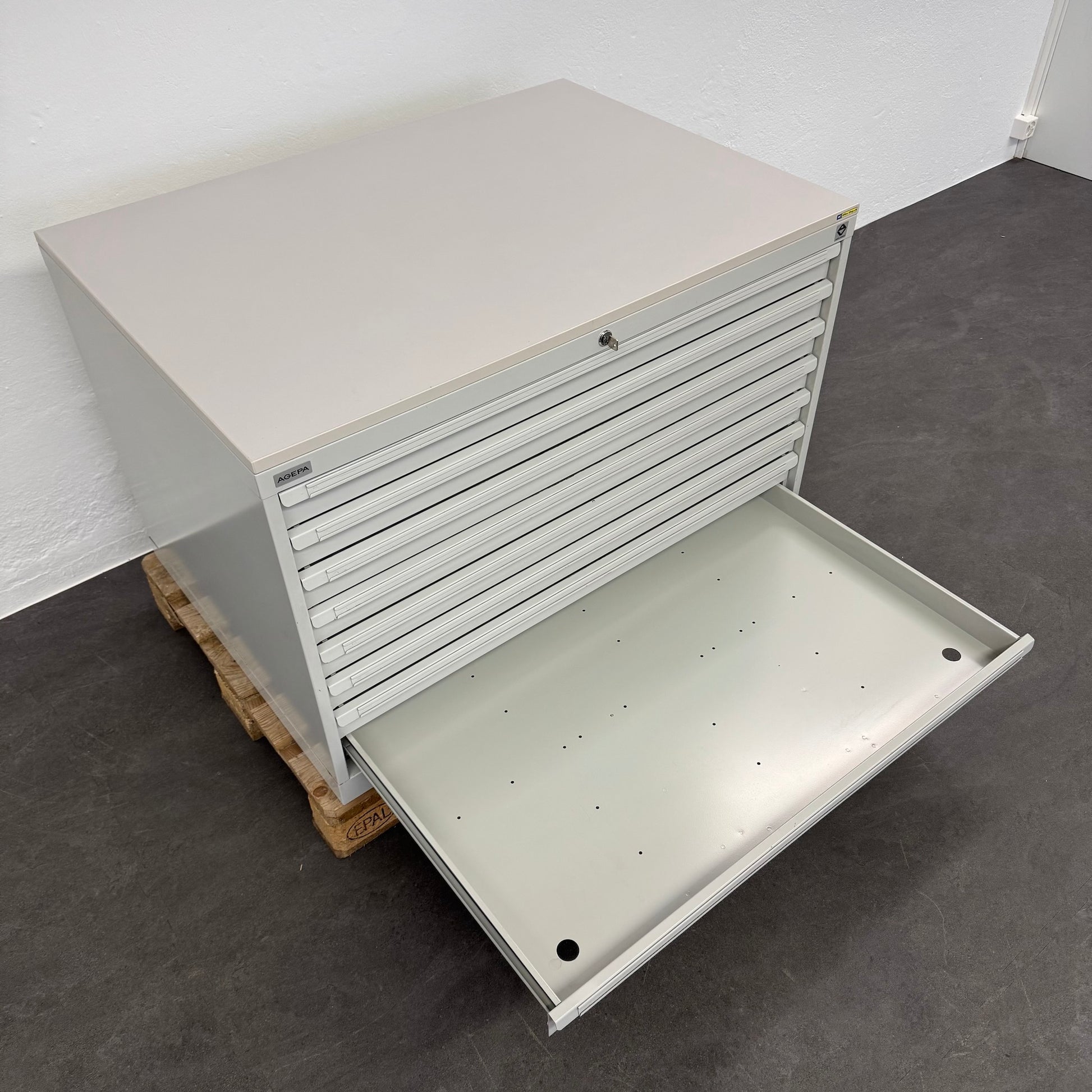 Agepa Variant Planschrank mit 8 Schubladen