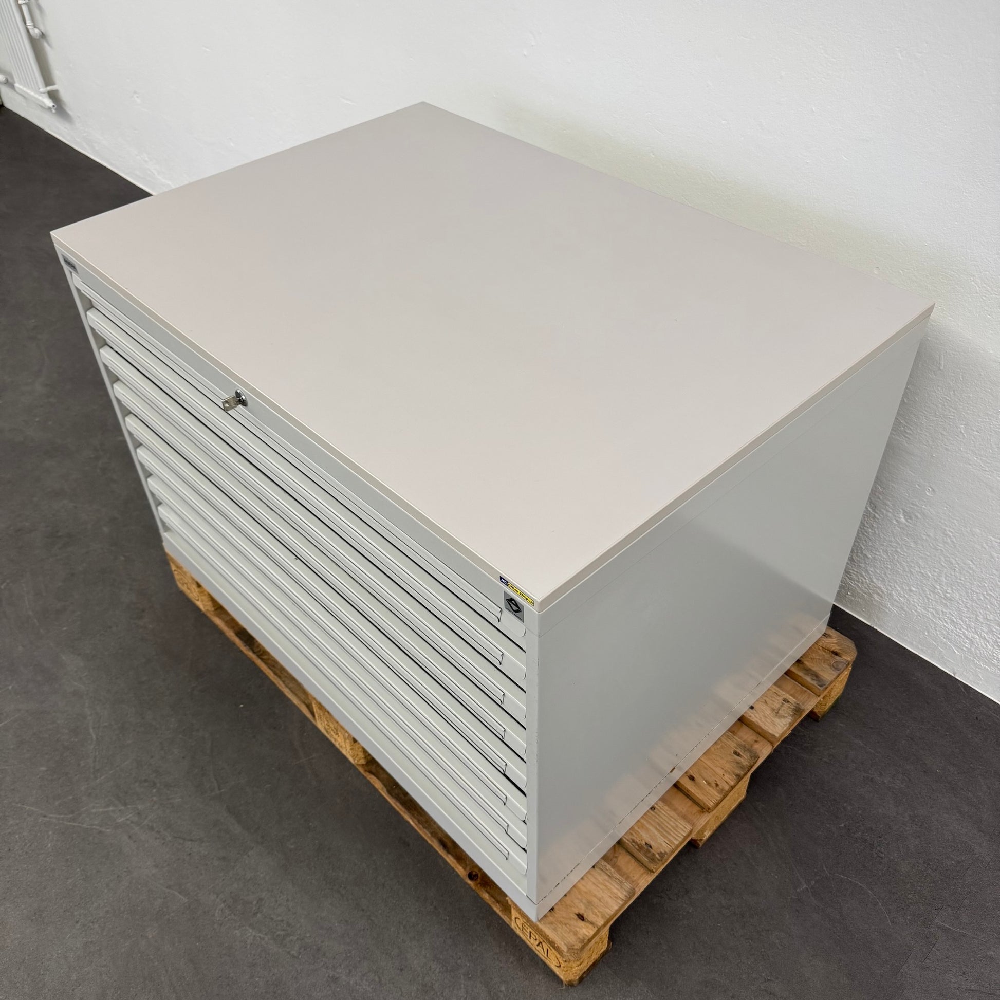 Agepa Variant Planschrank Ansicht von oben