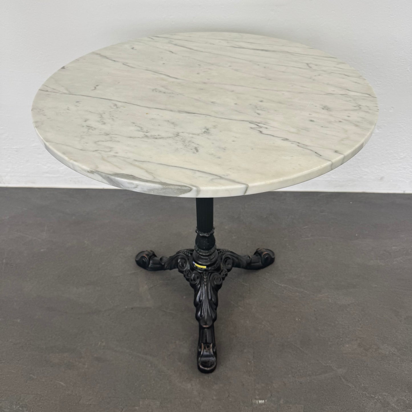 Top Design Classic Bistrotisch mit Marmorplatte