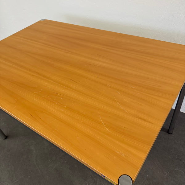 Ergodata Multi Desk Rondo Sitzungstisch 1200x800 mm - Birnbaum