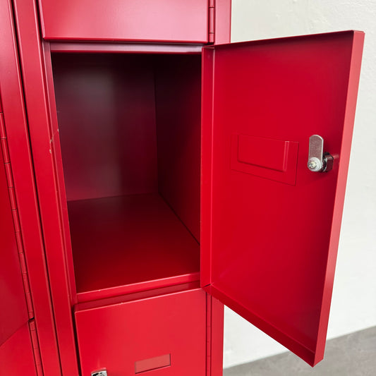 C + P Classic Garderobenspind mit Abteil offen