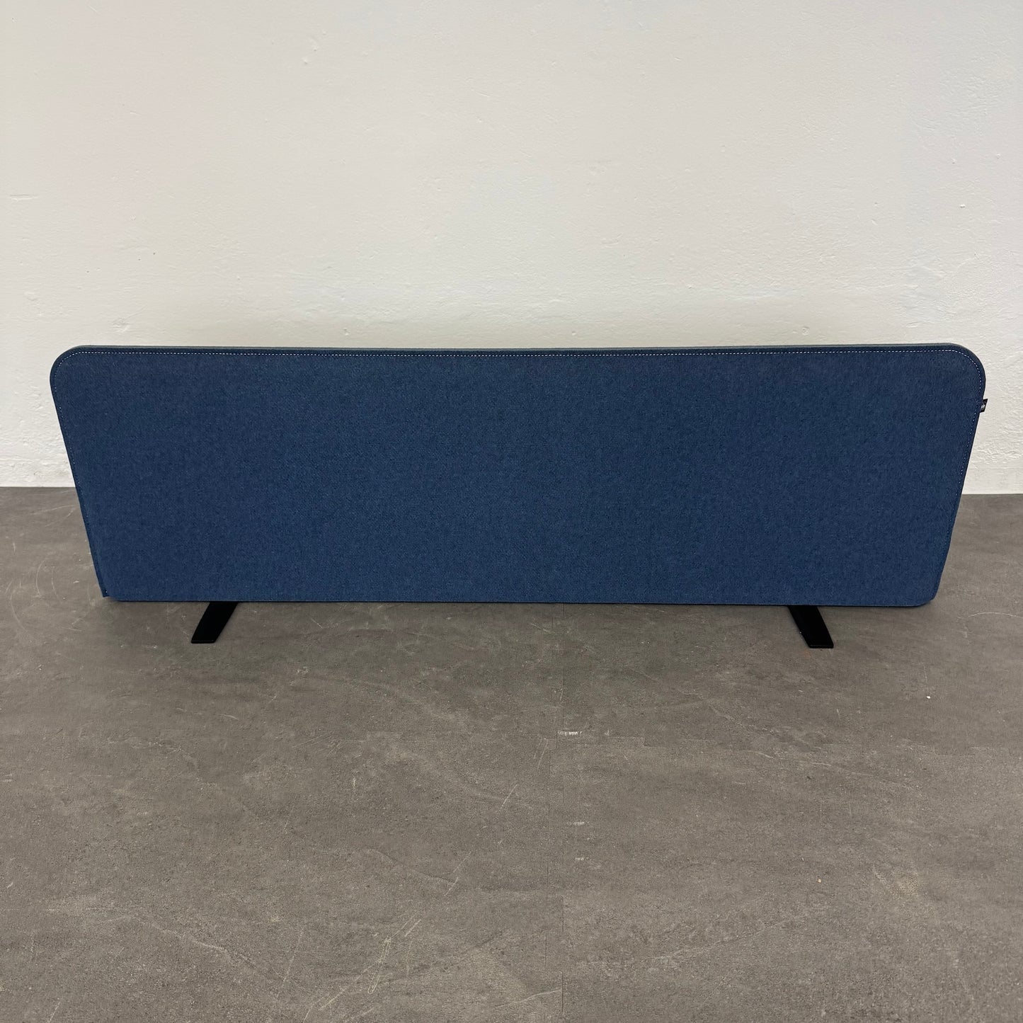 BuzziShield Desk Tischtrennwand Stoff Dunkelblau