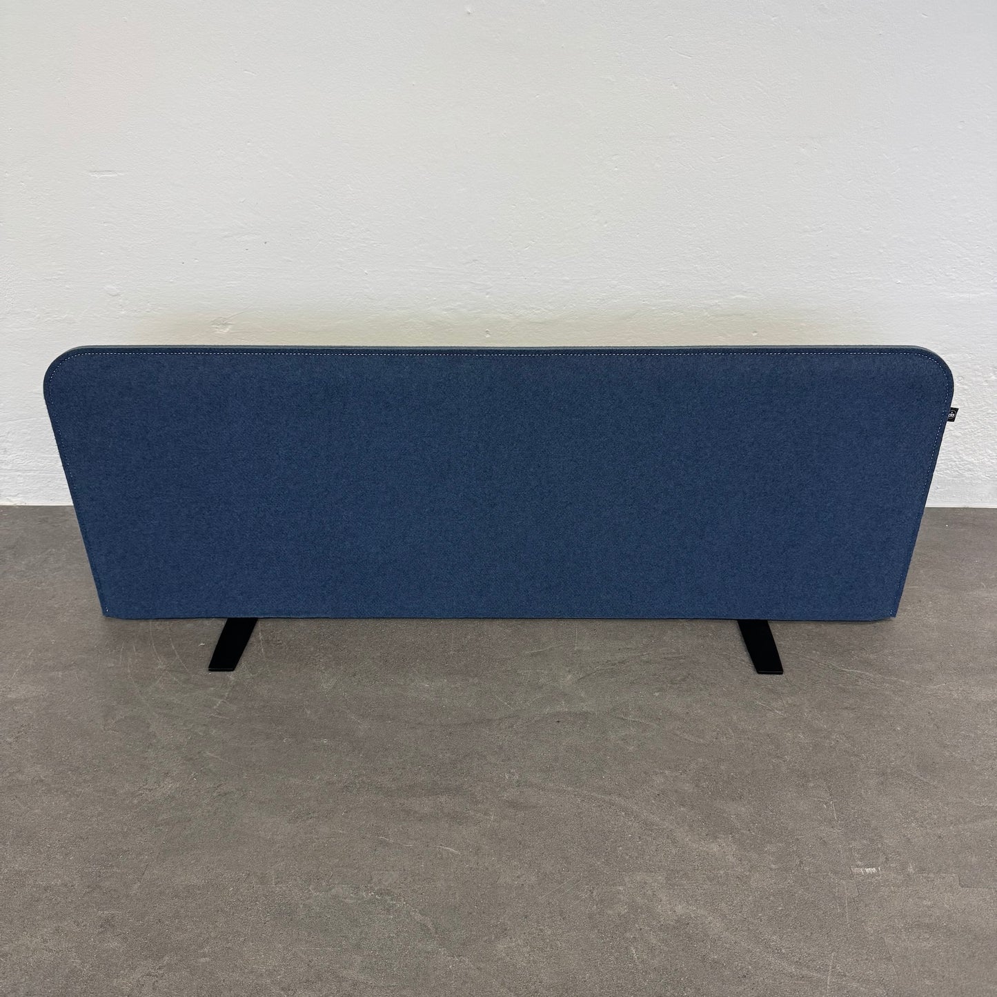 BuzziShield Desk Tischtrennwand Stoff Dunkelblau