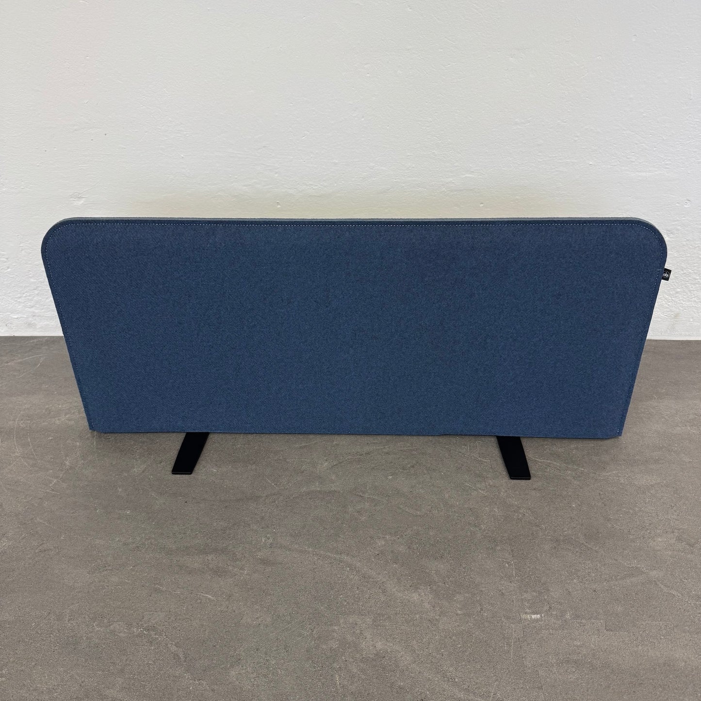 BuzziShield Desk Tischtrennwand Stoff Dunkelblau