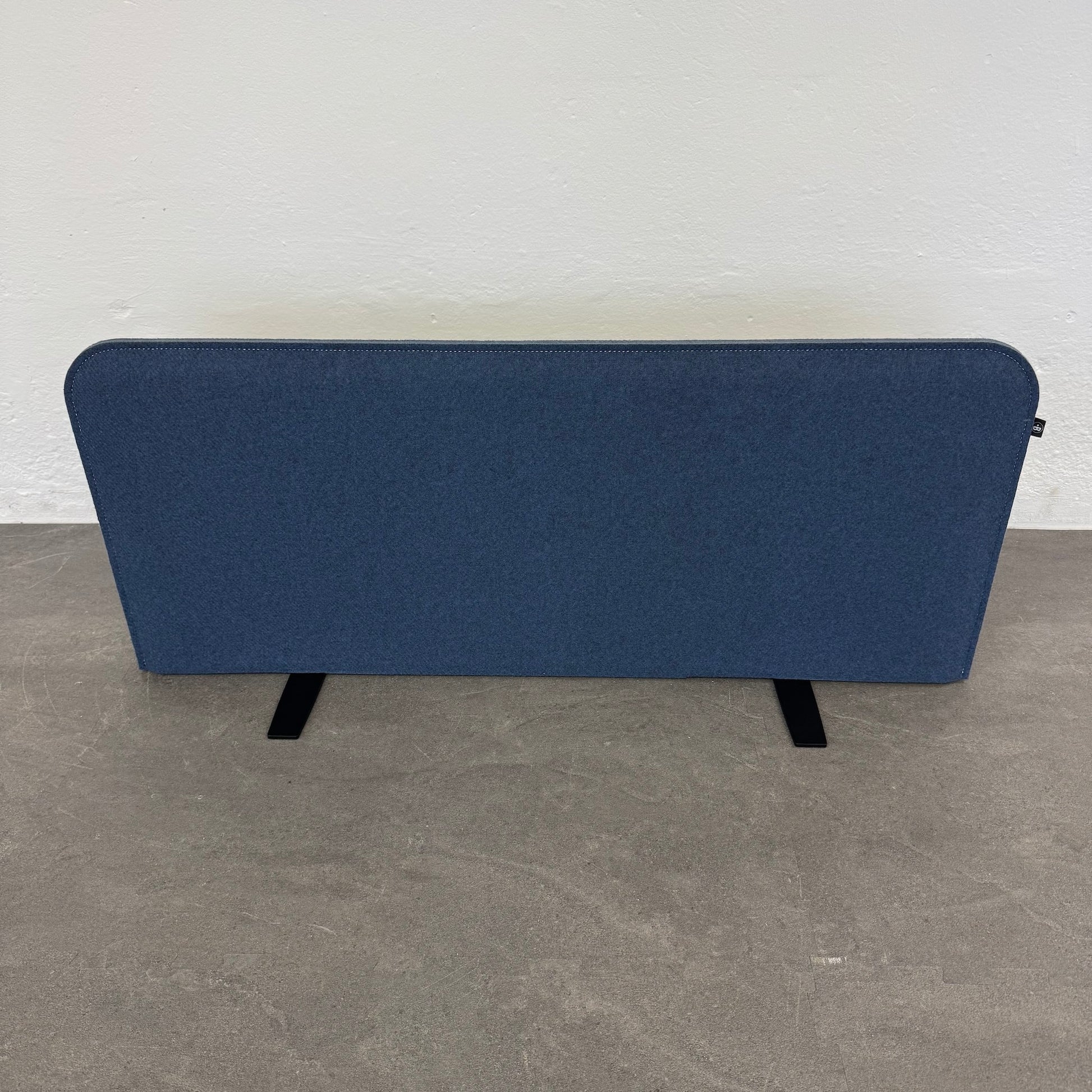 BuzziShield Desk Tischtrennwand Stoff Dunkelblau