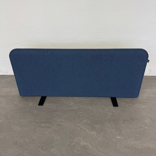 BuzziShield Desk Tischtrennwand Stoff Dunkelblau