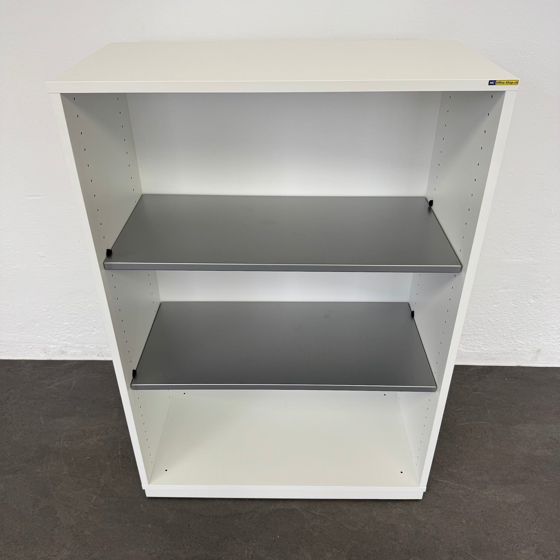 Echo Basic Ordner-Regal Spanplatte weiss