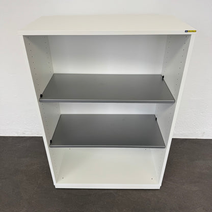 Echo Basic Ordner-Regal Spanplatte weiss