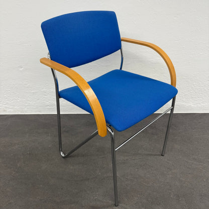 Labofa Vintage Sitzungsstuhl mit Armlehnen Holz