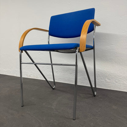 Labofa Vintage Sitzungsstuhl seitliche Ansicht