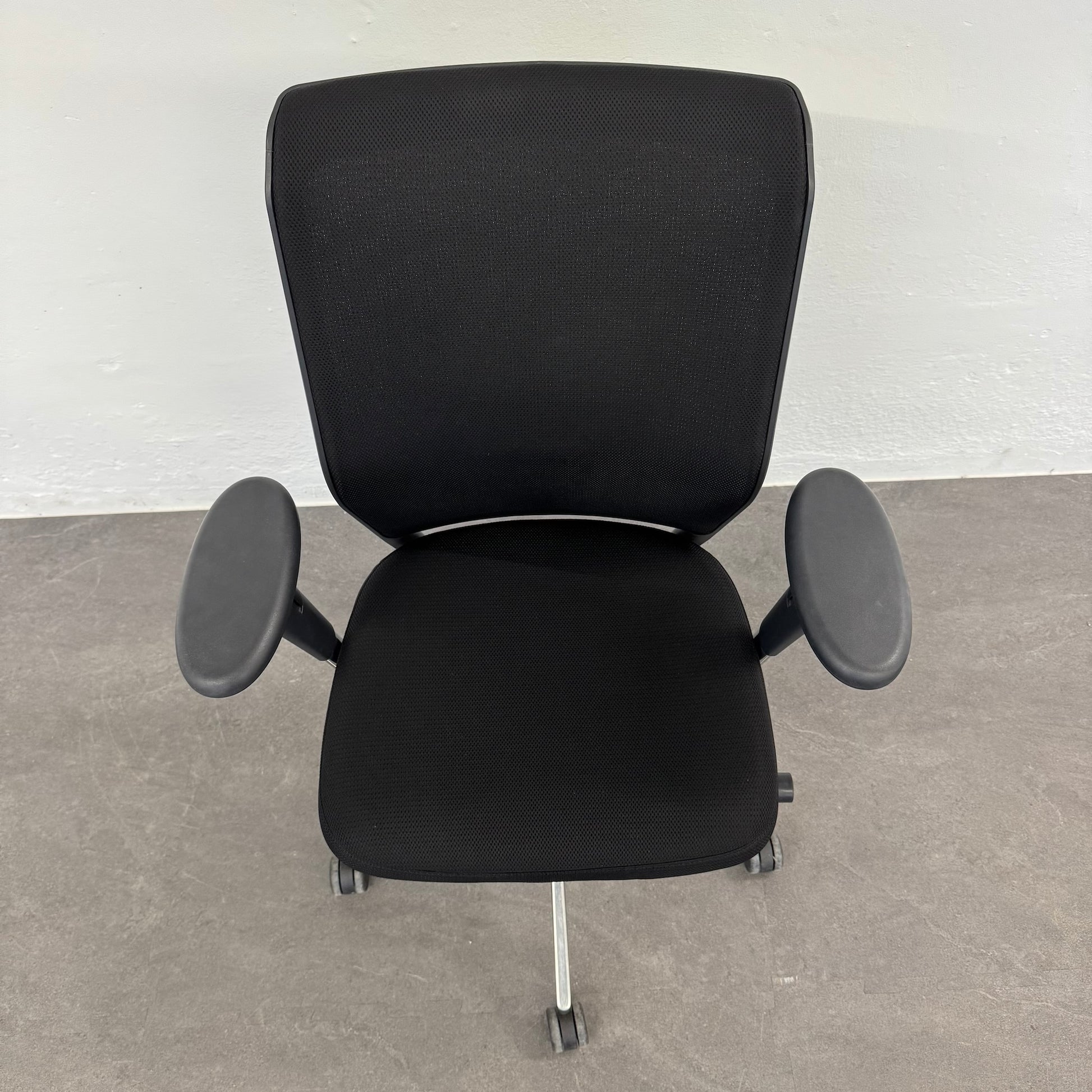 Vitra ID Mesh Bürodrehstuhl Ansicht von oben