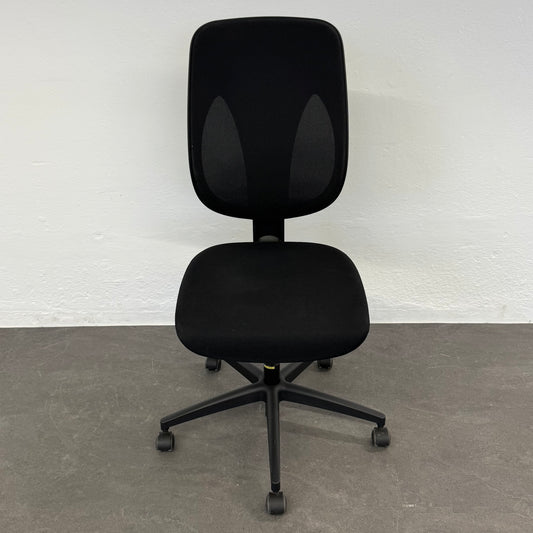 Giroflex G353 Bürodrehstuhl mit Stoffbezug Schwarz