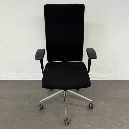 Züco Cubo Bürodrehstuhl Stoffbezug Schwarz