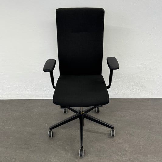 Züco Cubo Bürodrehstuhl Stoffbezug Schwarz