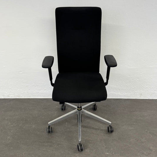 Züco Cubo Bürodrehstuhl Stoffbezug Schwarz