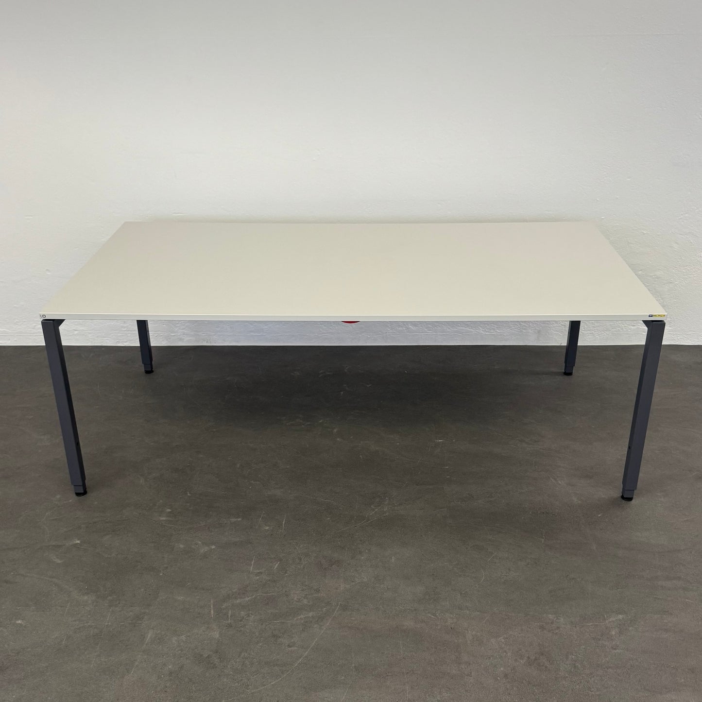 Lista Office LO Motion Schreibtisch mit Spanplatte Lichtgrau - 6038733