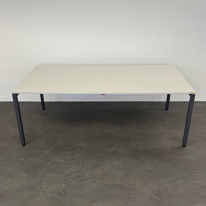 Lista Office LO Motion Schreibtisch mit Spanplatte Lichtgrau - 6038733