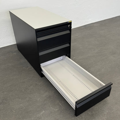 Lista Office LO Serie L Unterstell-Korpus mit unterer Schublade offen