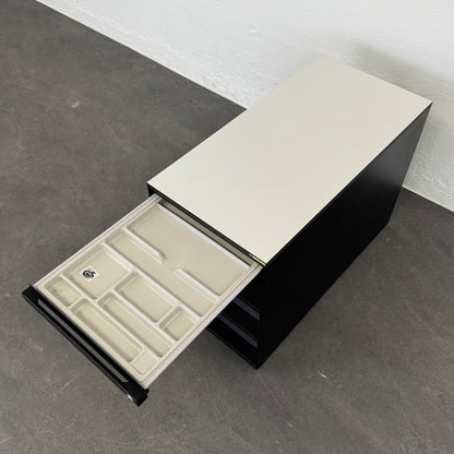 Lista Office LO Serie L Unterstell-Korpus mit Materialschale offen