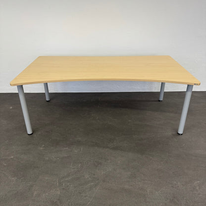 Steelcase Frisco Schreibtisch Cosinus Spanplatte Ahorndekor