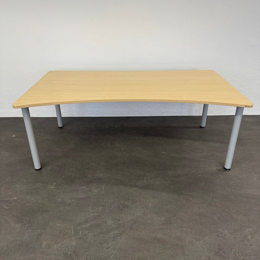 Steelcase Frisco Schreibtisch Cosinus Spanplatte Ahorndekor