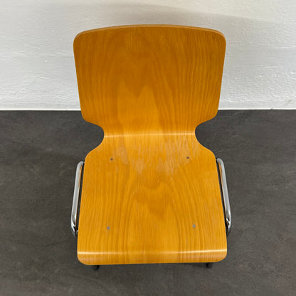 Office Design Vintage Form Stuhl Ansicht von oben