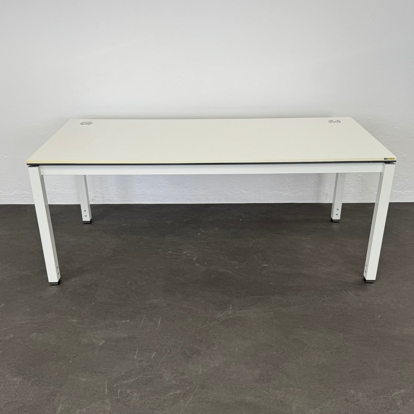 Office Line Mechanic Schreibtisch Spanplatte weiss