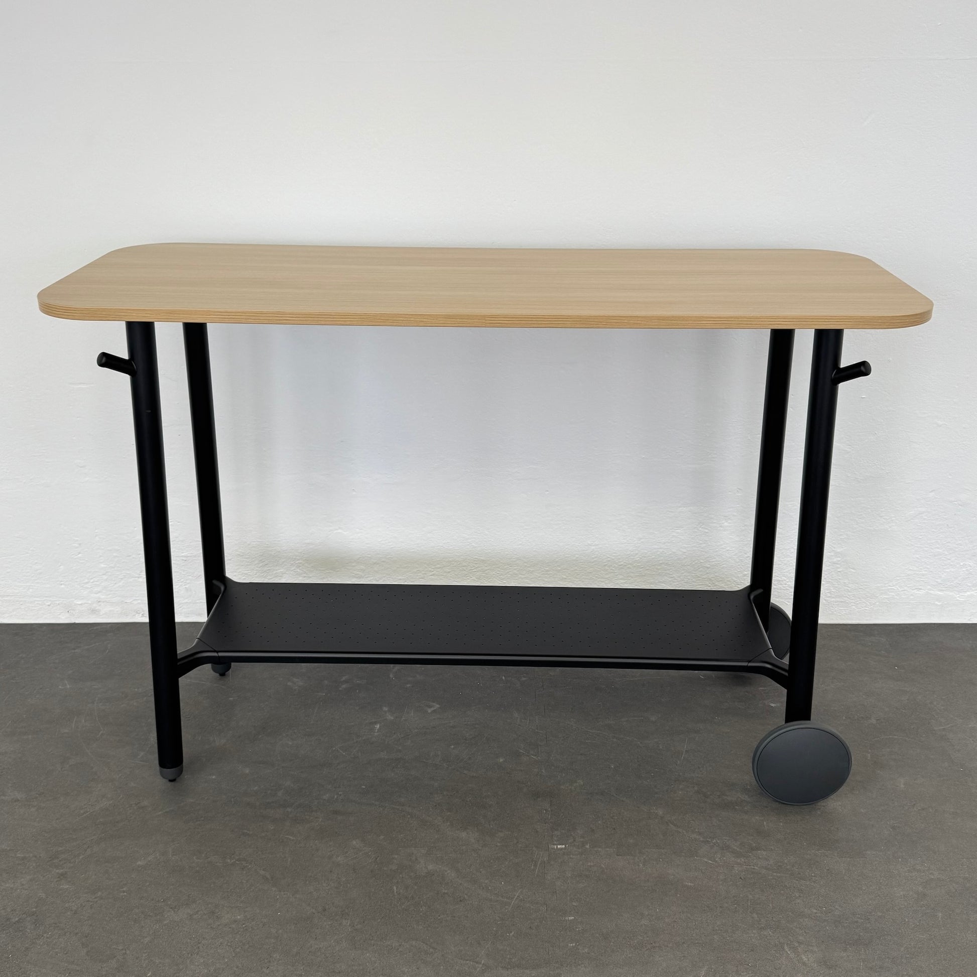 Steelcase Flex Tisch aus Spanplatte Eichendekor