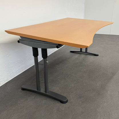 Ergodata System Desk Schreibtisch mit geneigter Tischplatte 4° - 6038765
