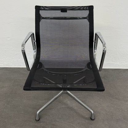 Vitra Eames Alu Chair EA108 Netzbezug Schwarz - 6038768