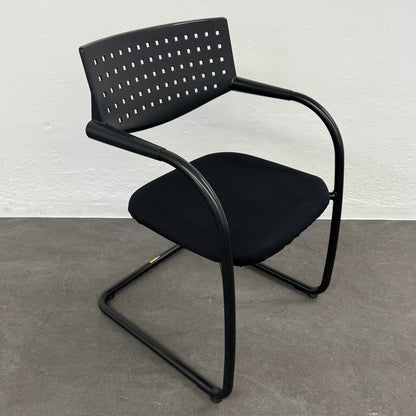 Vitra Visavis Freischwinger mit Armlehnen - 6038785