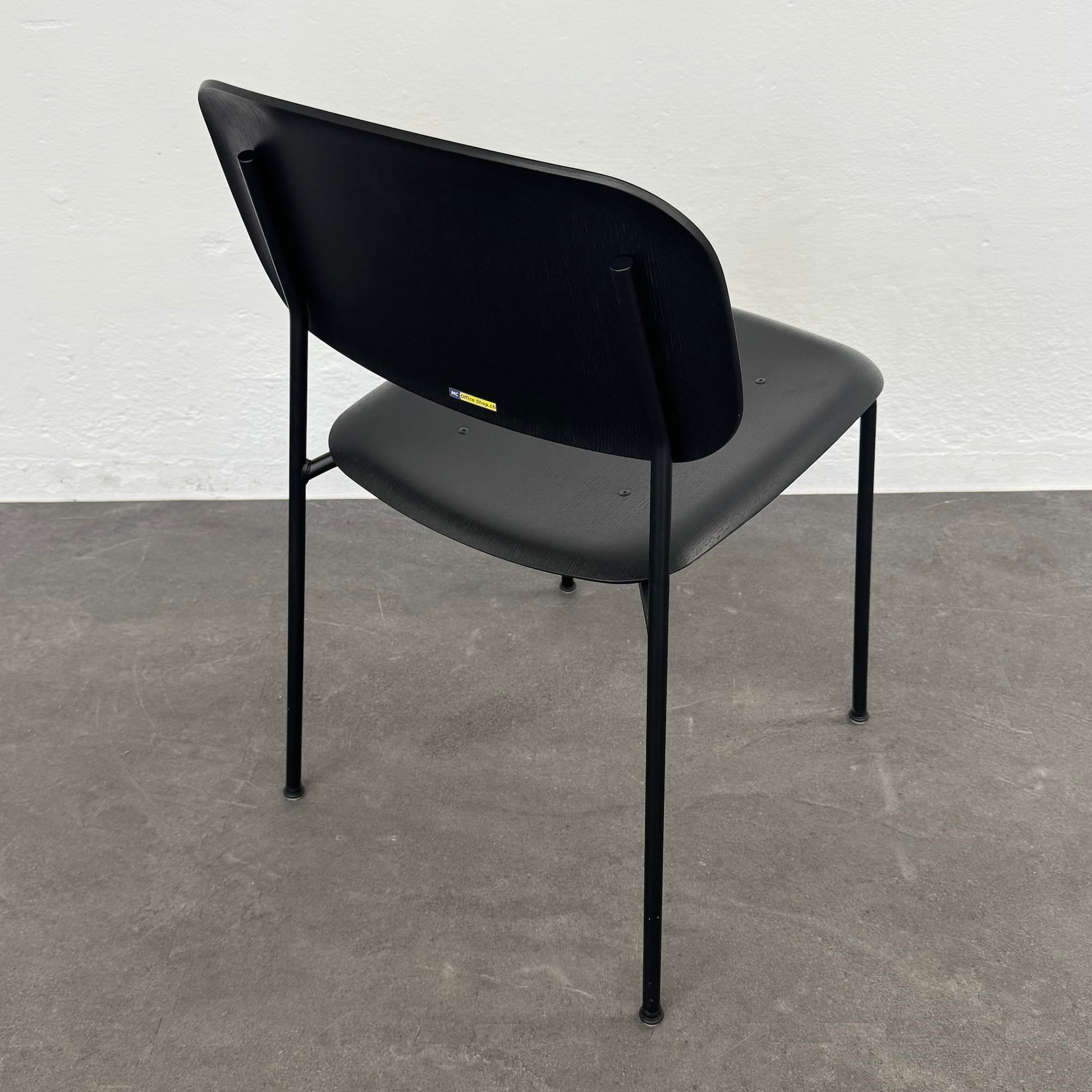 Hay Soft Edge 40 Stuhl mit Rückenschale schwarz